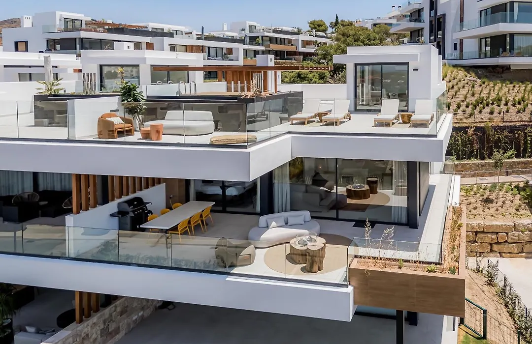 Villa Vida - Luxury Panorama Seaview Penthouse In Organic-Boho Design With Pool, Gym, Spa-1