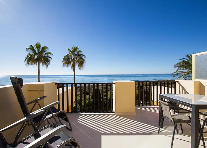 Beach Front Studio In Elviria Marbella