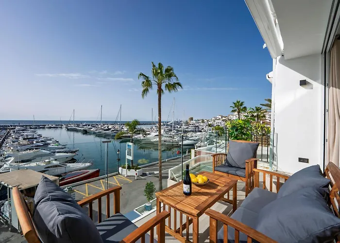 243-Fully Renovated-Puerto Banus Marbella Front Line Penthouse Apartment