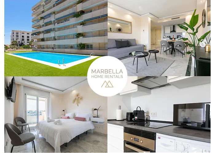 Marbella Home Rentals - Marina Banus, Puerto Banus, 2Br Spacious, Parking & Pool