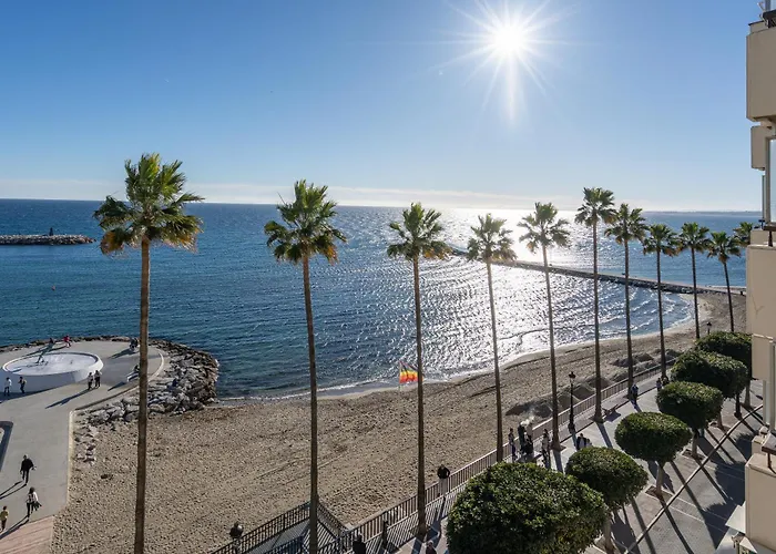 Marbella Beachfront Studio With Stunning Sea Views