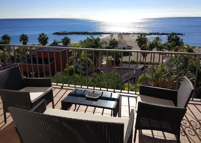 The Terrace Of Puerto Banus Beach Marbella